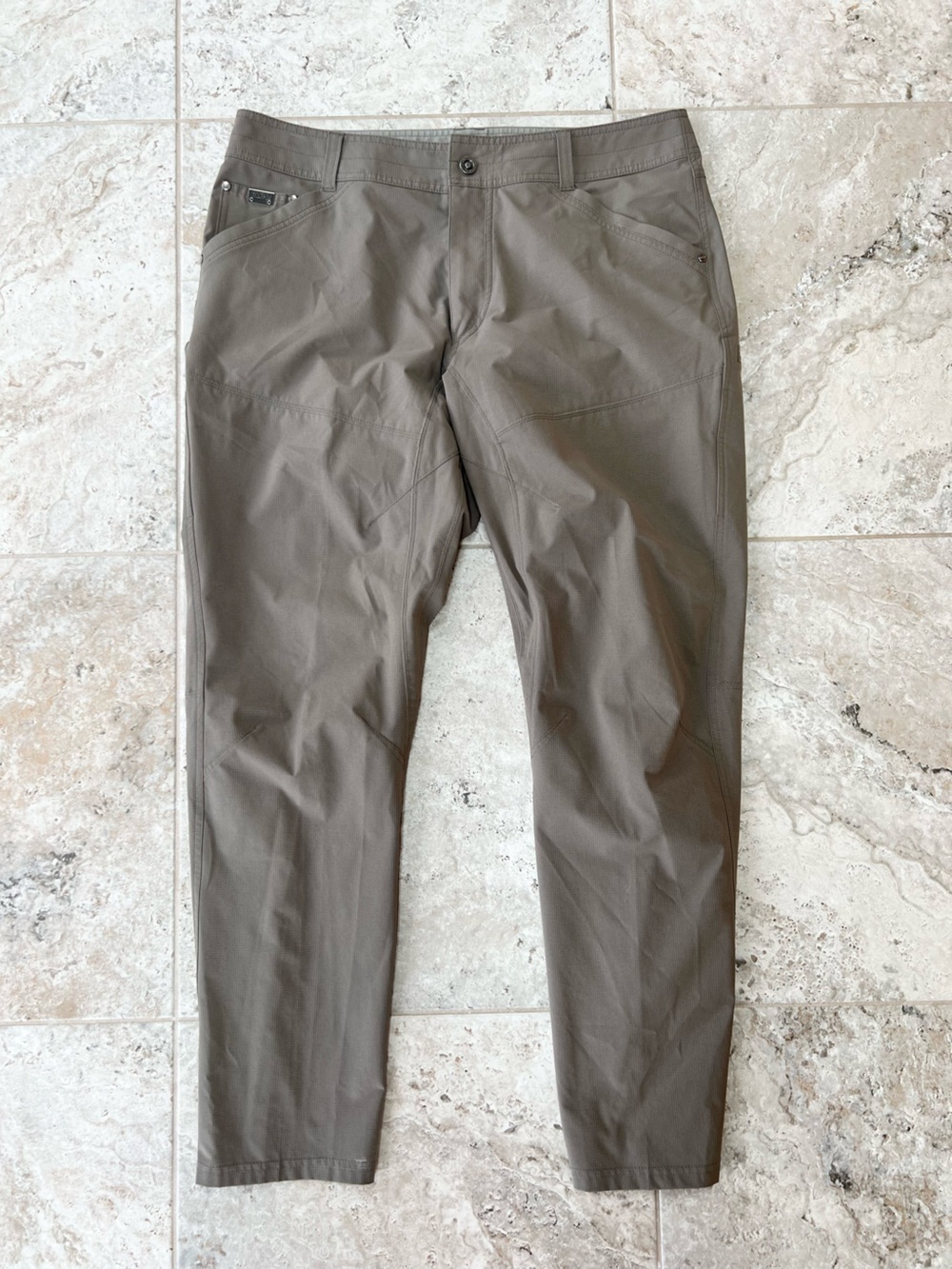KÜHL SILENCR Technical Performance Lightweight Hiking Full Pant Khaki, 36x32 - Picture 15 of 15
